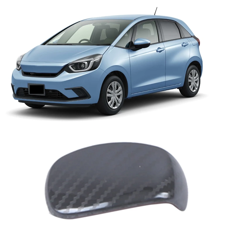 

Newfor Honda Fit 2020 2021 Carbon Fiber ABS Shift Knob Cover Sticker, Shift Knob Trim Strip, Gear Head Cover