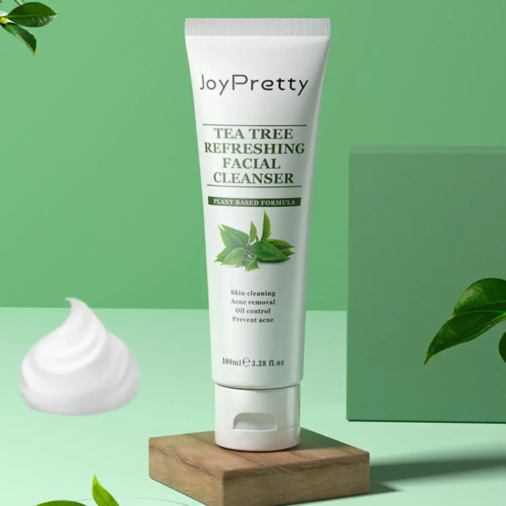 

100ml Useful Deep Cleansing Facial Cleanser Refreshing Cleanser Operate Easily Clean Grease