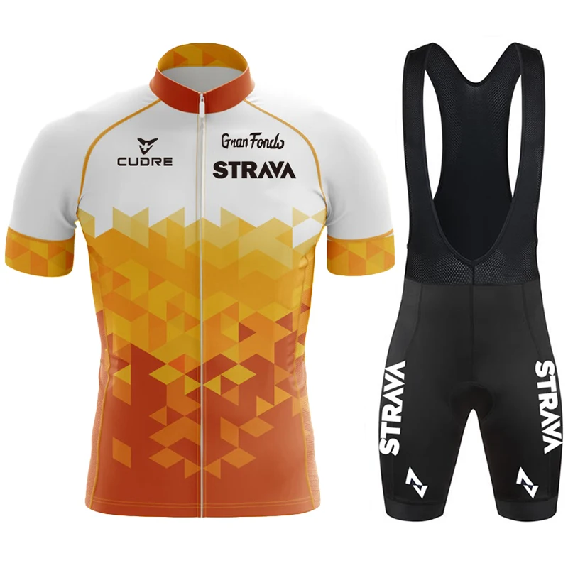 

STRAVA 2022 велосипедный комплект, велосипедная форма, Майо, летний короткий Трикотажный костюм, одежда для горного и шоссейного велосипеда, дыш...