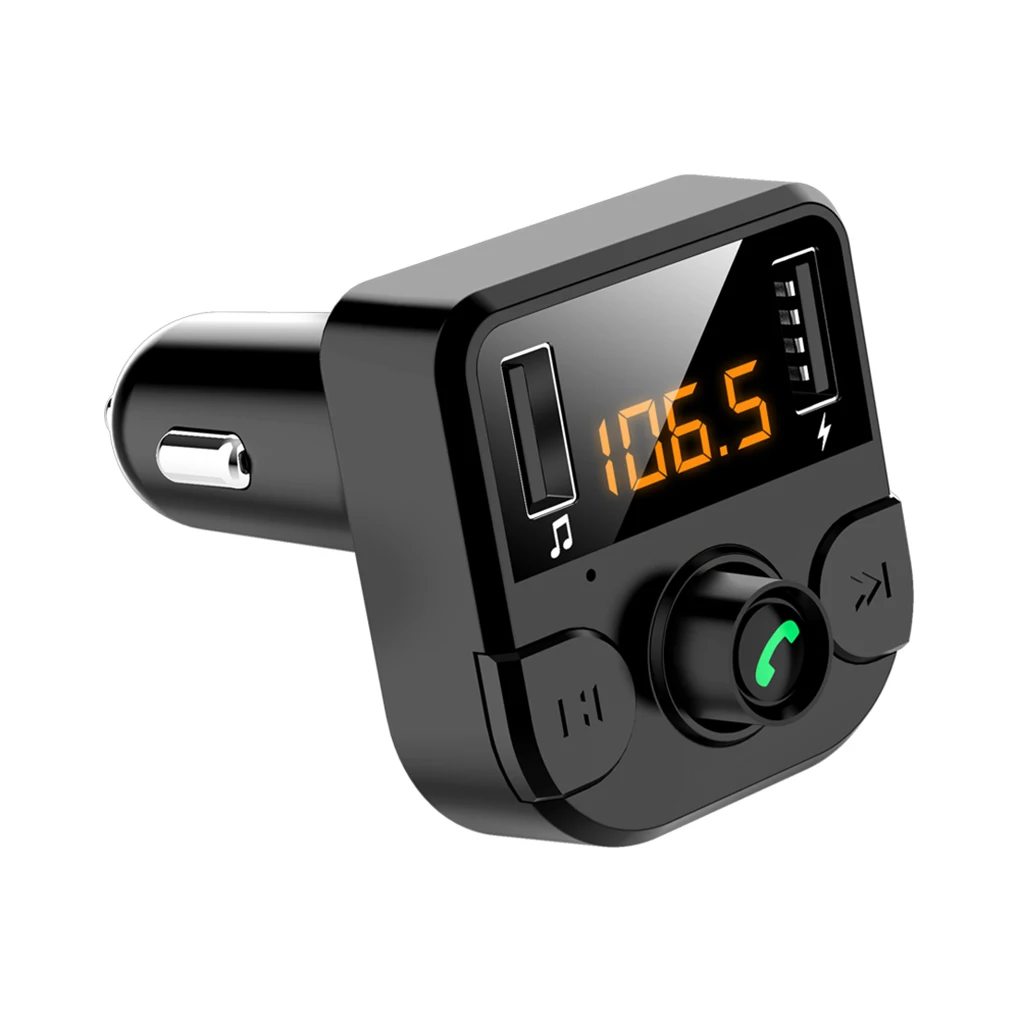 

BT36B Car MP3 Music Player Bluetooth-compatlble 5 0 receiver FM transmitter Dual USB Charger U disk TF Card lossless Music