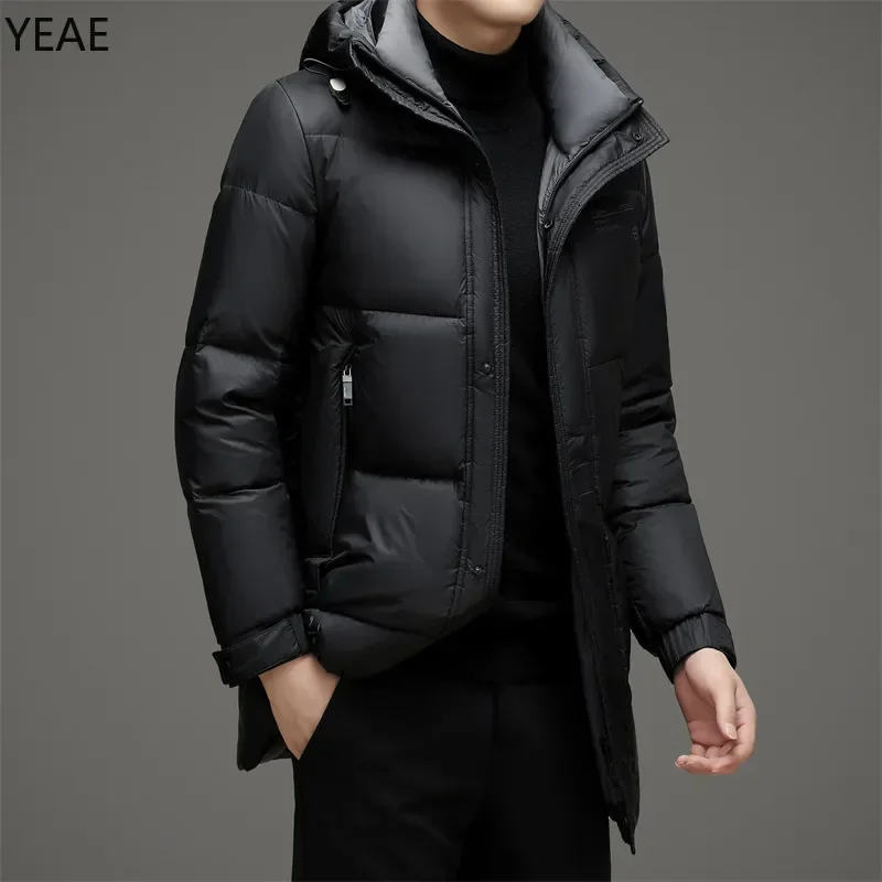 COZOK Сверхлегкий пуховик Мужская Дизайнерская одежда мужская стеганая куртка с