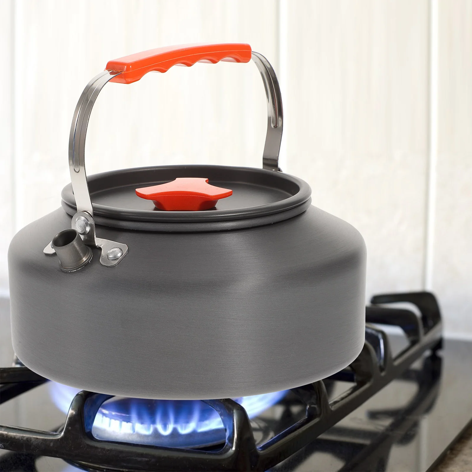 

1pc Convenient Practical Kettle Tea Kettle for Outdoor Kitchen Home