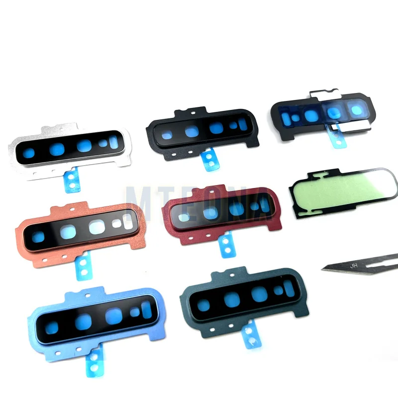 Стеклянная крышка объектива задней камеры S10 + с держателем рамки запасные части