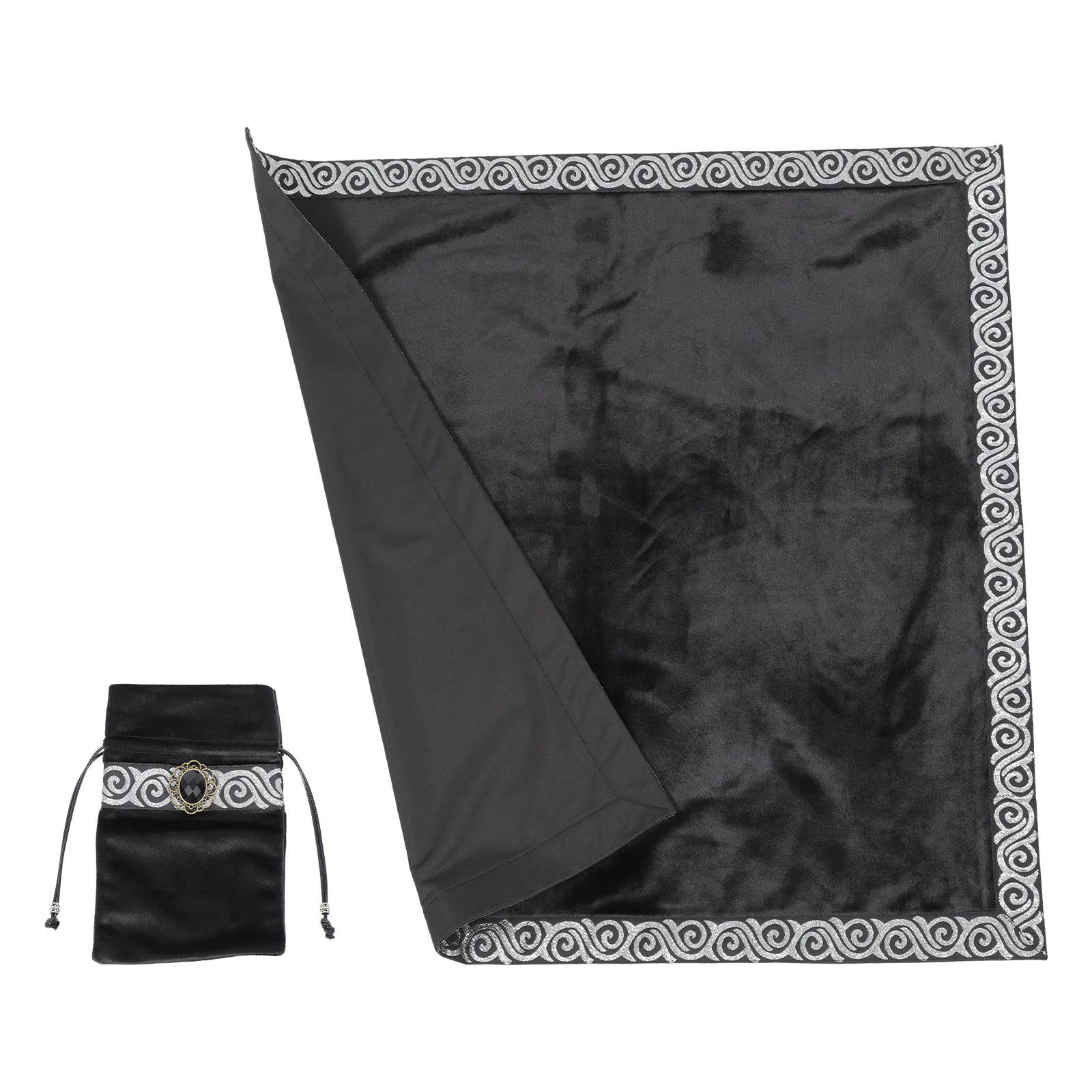 

1Set Velvets Tarot Tablecloth Tarot Cards Accessory Divination Tablecloth Prop for Tarot