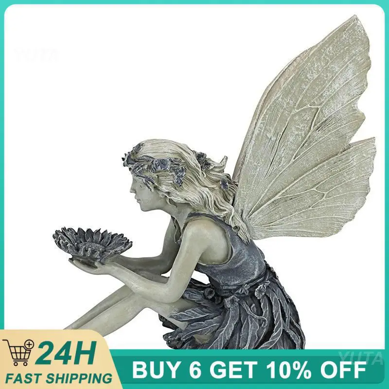 

Resin Flying Angel Decoration Crafts Statue Garden Yard New Realistic Angel Shape Collection Sculptures Creative Home Decor