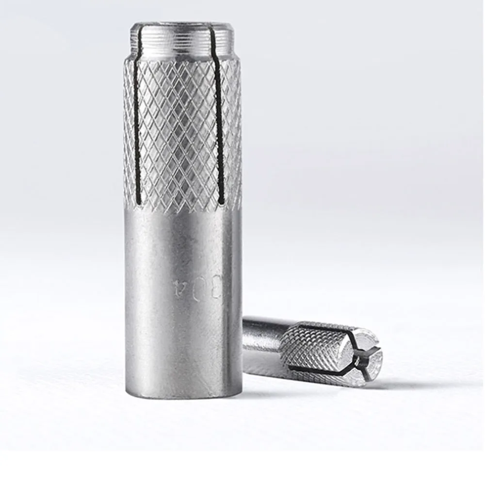 

20-2 шт оцинкованный железный расширительный винт, стандартный якорь, внутренний расширительный рукав, болт, расширение, вверх, разрывная винтовая труба