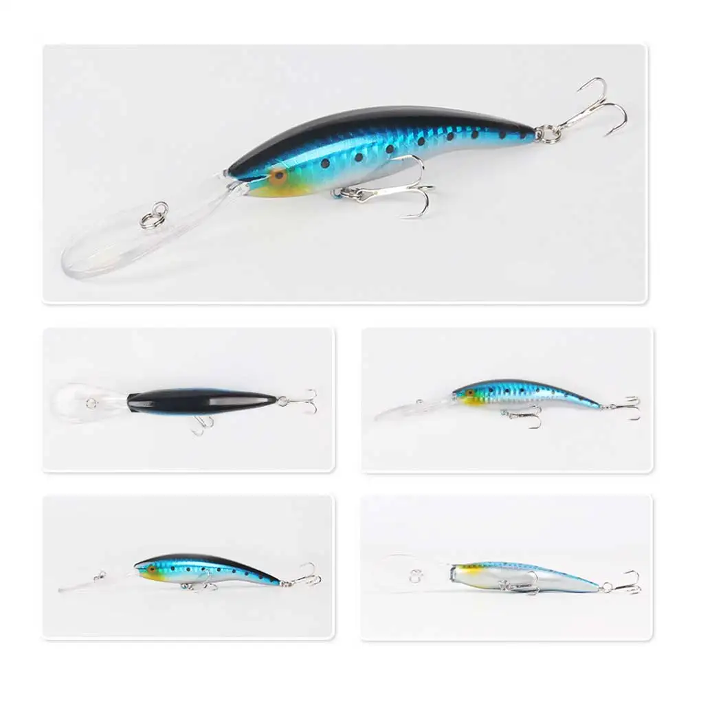 

Swimming Fish Lures Wear-resistant Lightweight Multi-Jointed Swimbaits Fishing Tackle Luminous Bait Box Packing