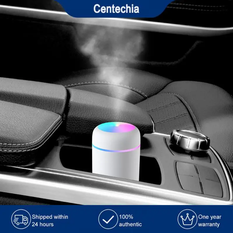 

Usb Air Humidifier For Home Car Ultrasonic Colorful Humificador With Colorful Night Light Mist Sprayer Electric Plants Purifier