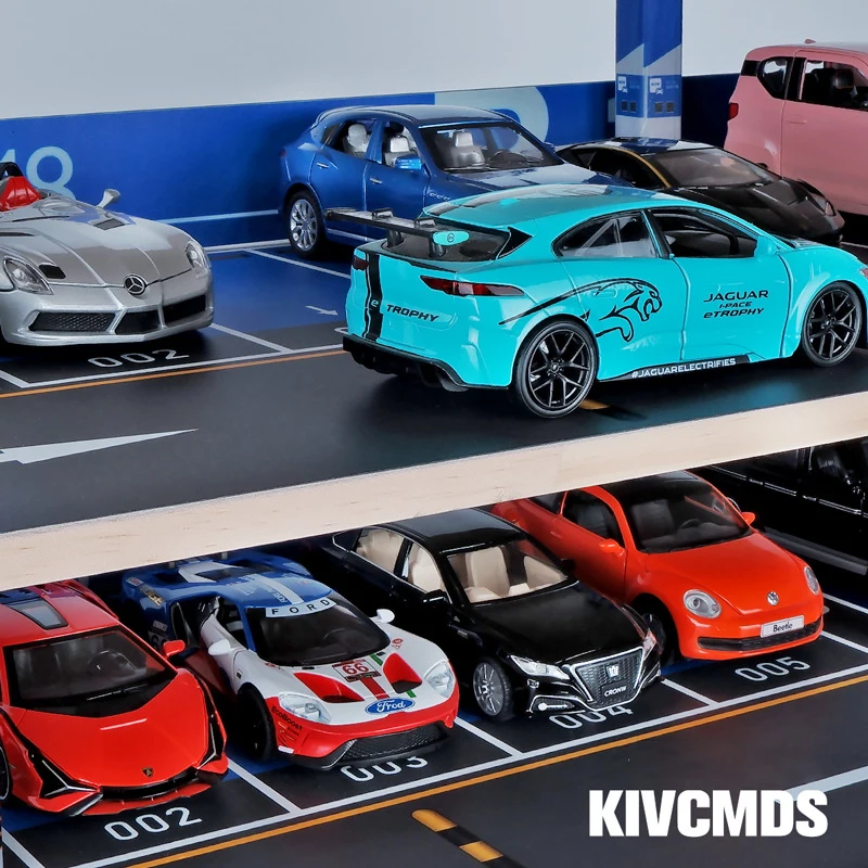 Модель автомобиля Diorama1/32 здание на 2-5 этажей миниатюрный гараж деревянная