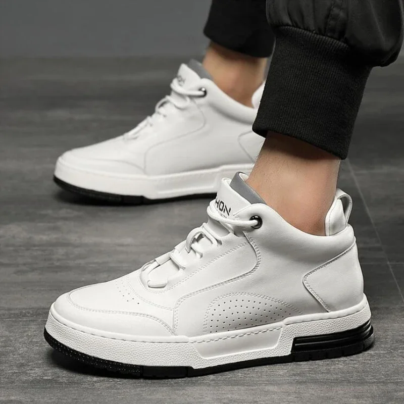 Мужские кроссовки обувь-лифт дышащая обувь на скрытом каблуке для мужчин