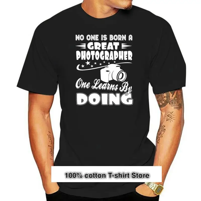 

Camiseta de algodón de manga corta para hombre, ropa de gran fotógrafo, 2022