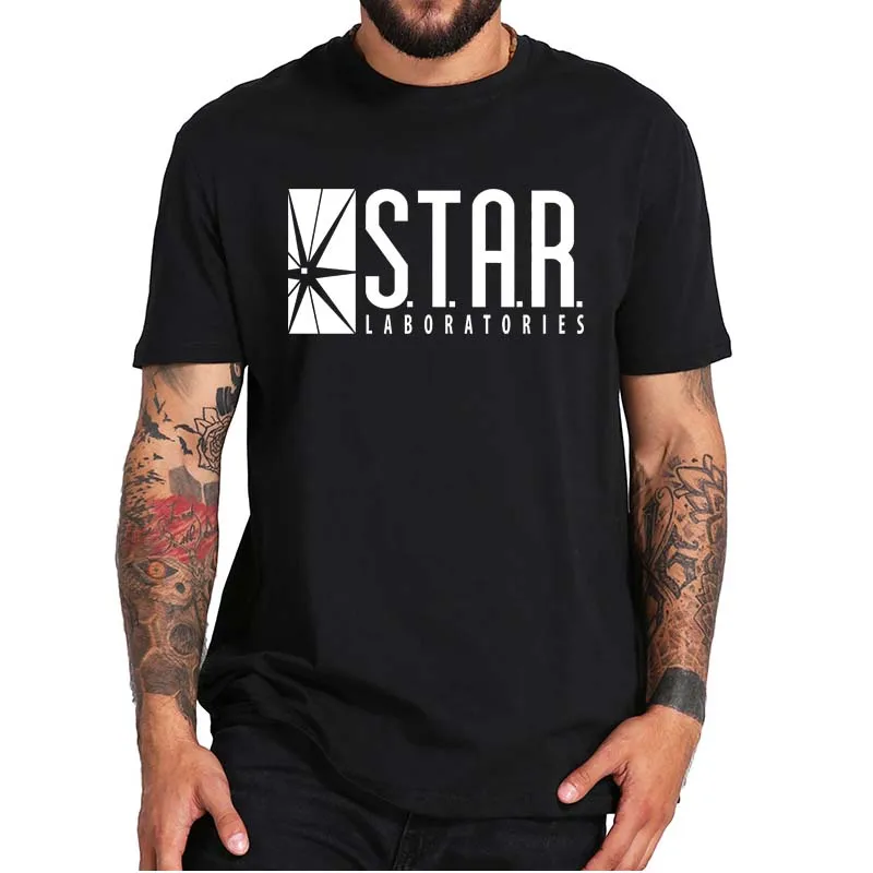 

Star Labs T-Shirt Vintage Scientific And Technological Advanced Research Laboratories Fictional Essential Classic Tee Tops