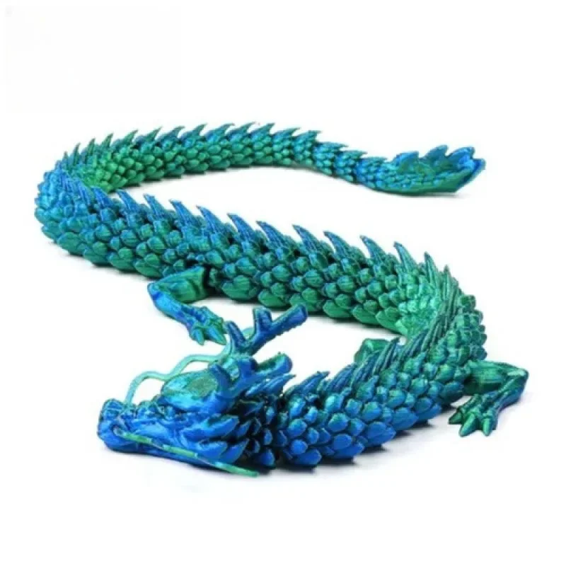 

Медный 3D печатный шарнирный дракон Shenlong для дома