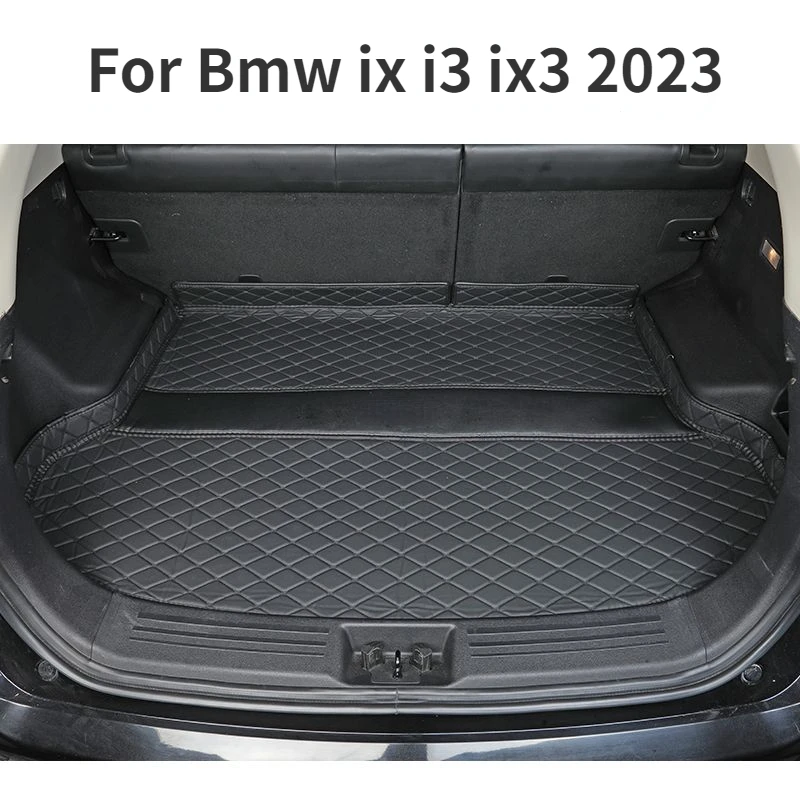 

Полностью покрывающие коврики для багажника автомобиля на заказ для Bmw ix i3 ix3 детали интерьера автомобильные аксессуары ковер 2023 коробка для хранения коврик подкладка для груза