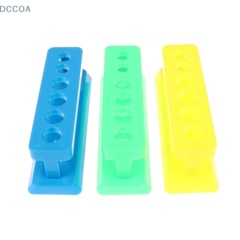 Подставка для лабораторных пробирок пластиковая стойка держатель школьных