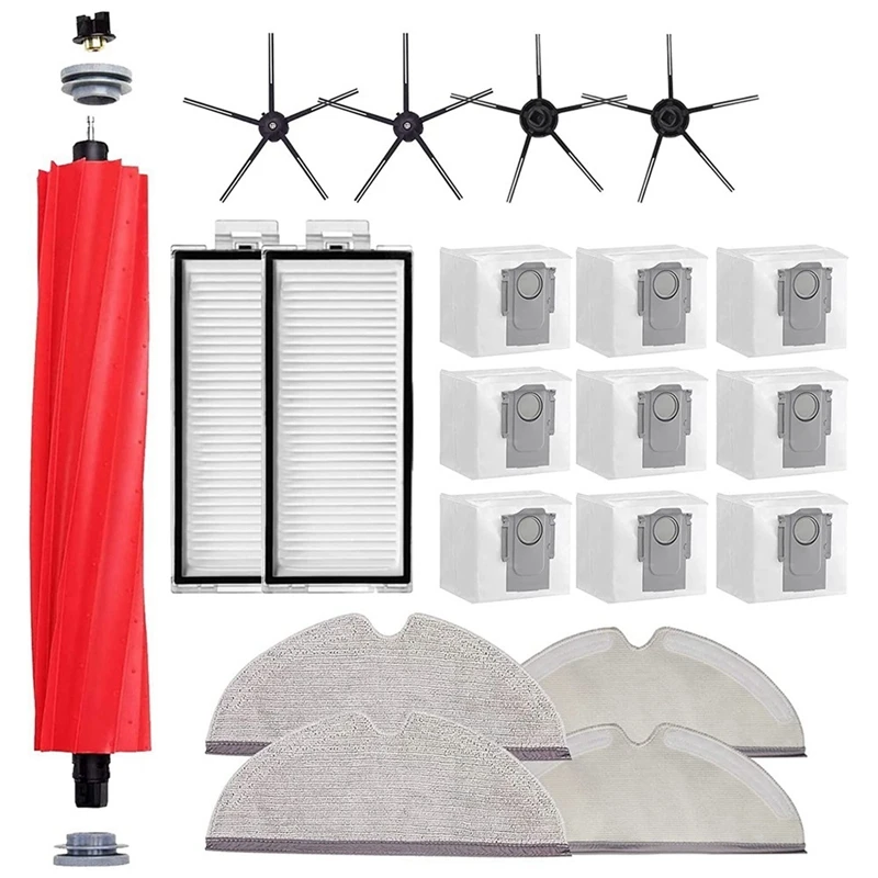 

For Xiaomi Roborock Q7 / Q7+ / Q7 MAX+ Main Side Brush Hepa Filter Mop Cloths Robot Vacuum Cleaner Replacement Accessories