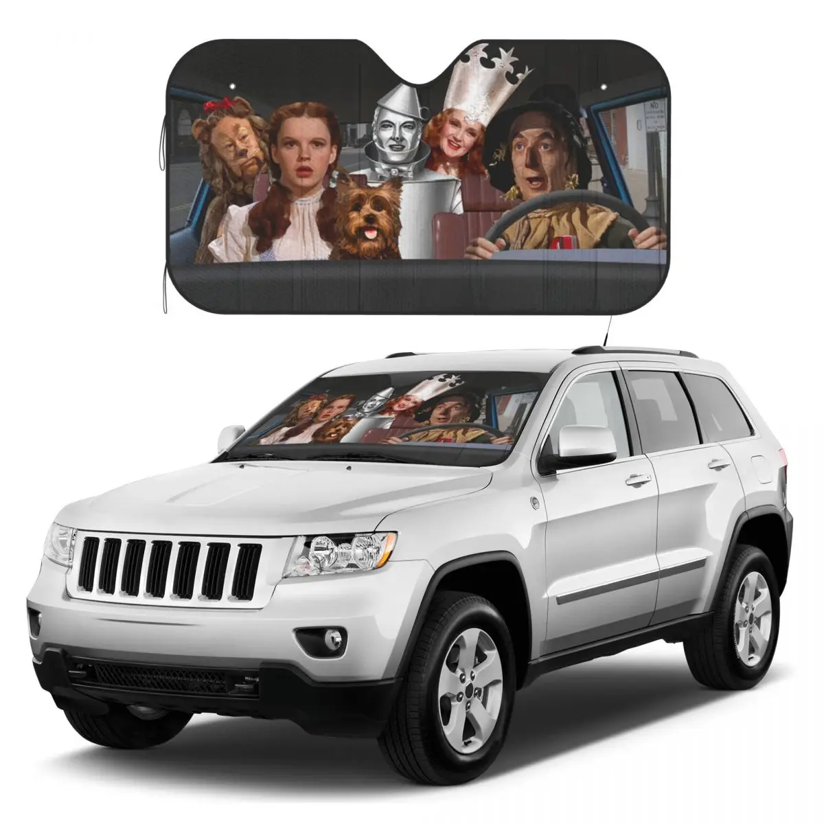

The Wizard Of Oz Car Sunshades Reflector Anti Uv Funny Custom Car Sunshade Sun Shade