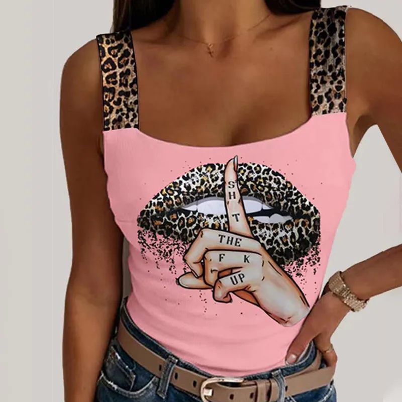 

Майка женская с леопардовым принтом, пикантный винтажный однотонный топ-бюстье без рукавов, Клубная уличная одежда для вечеринок, на лето