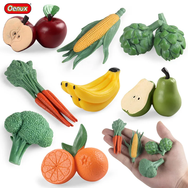 

Simulation early education enlightenment Kindergarten Fruit and vegetable model banana carrot and corn ornaments