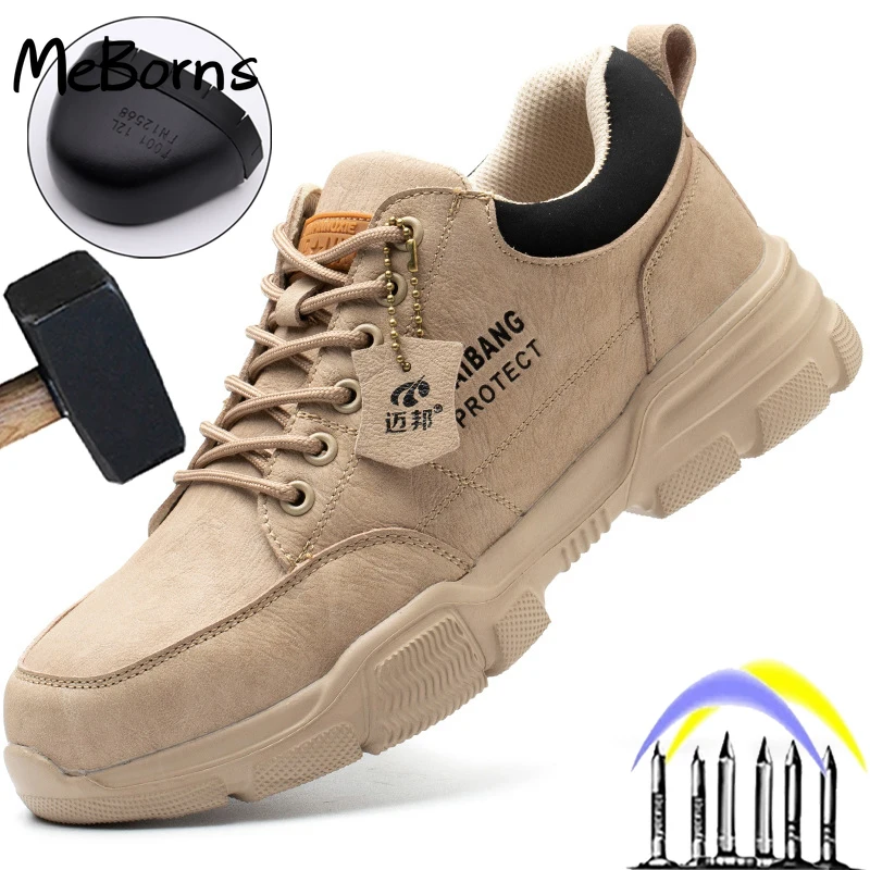 

Легкие мужские рабочие кроссовки 2022, мужские рабочие кроссовки, антиударная обувь с Проколом, защитная обувь со стальным носком