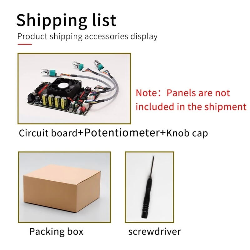 Плата усилителя XY-T220H TPA3251 220 Втx2