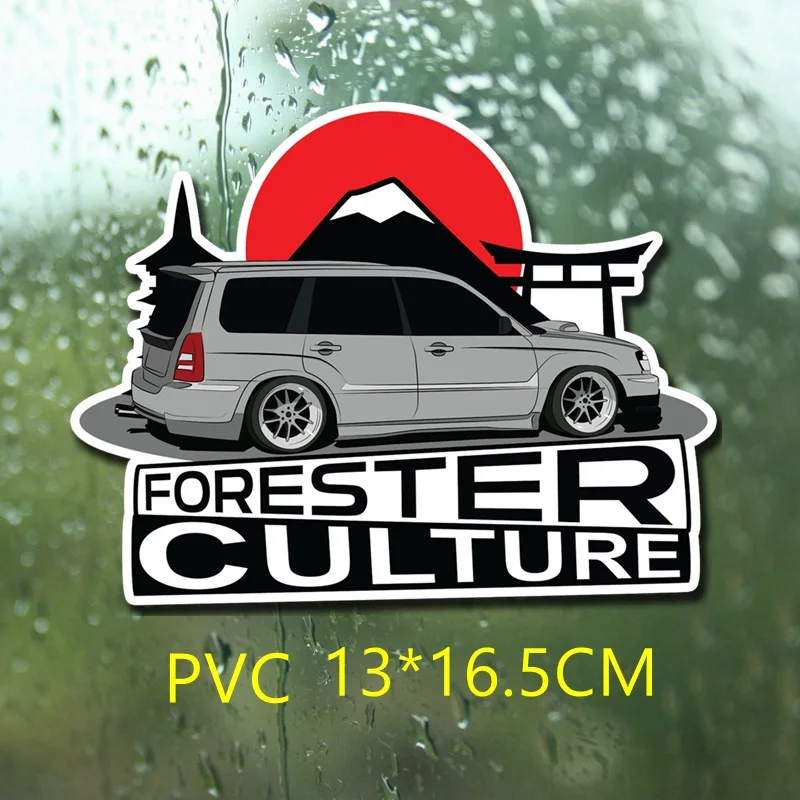 

Tri Mishki HZX1063 #15x18,2 см Forester культуры забавная наклейка для автомобилей виниловые наклейки аксессуары для мотоциклов наклейки