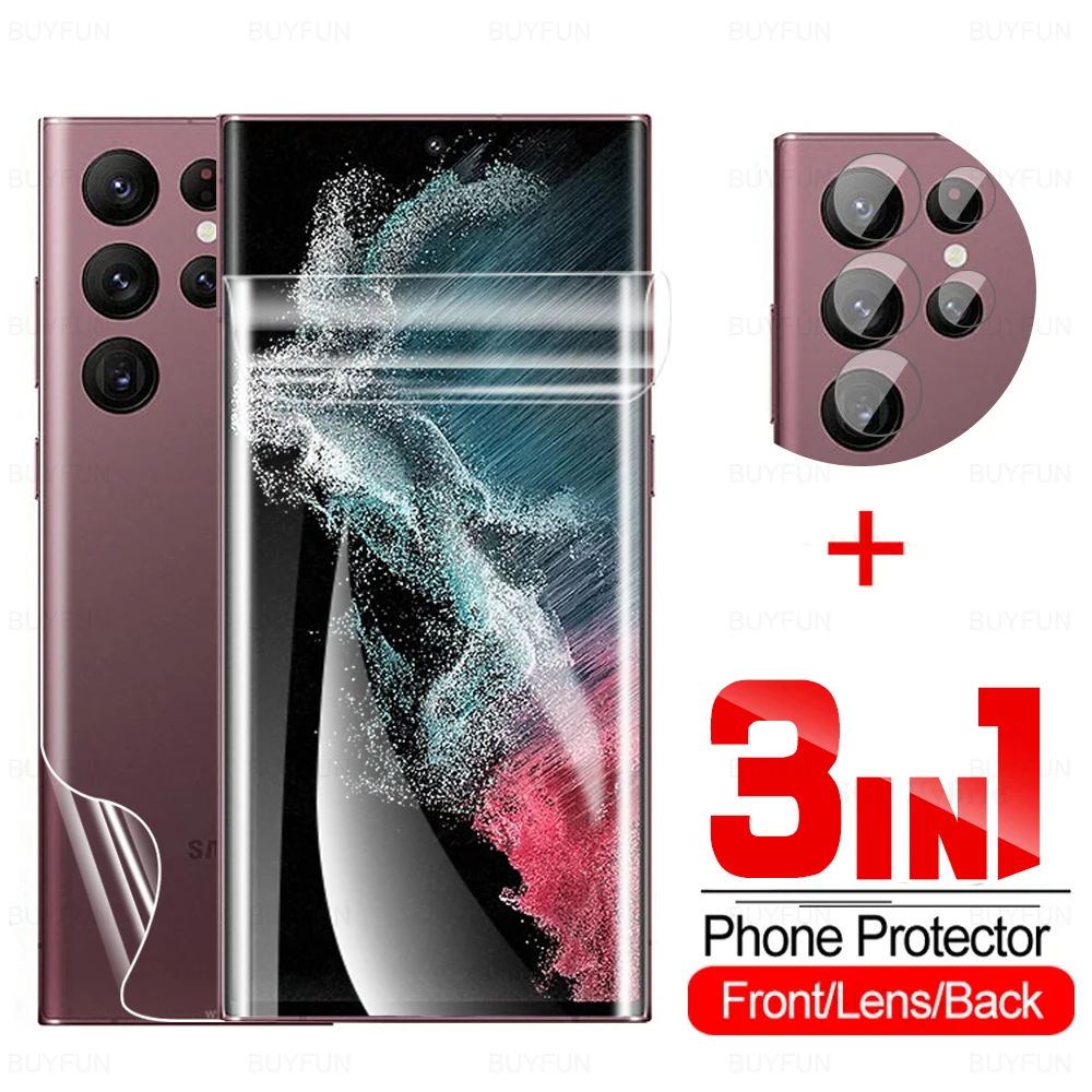 

2 шт., Гидрогелевая пленка для Samsung Galaxy S22 Samsung S22 Plus S22Ultra S22Plus S 22