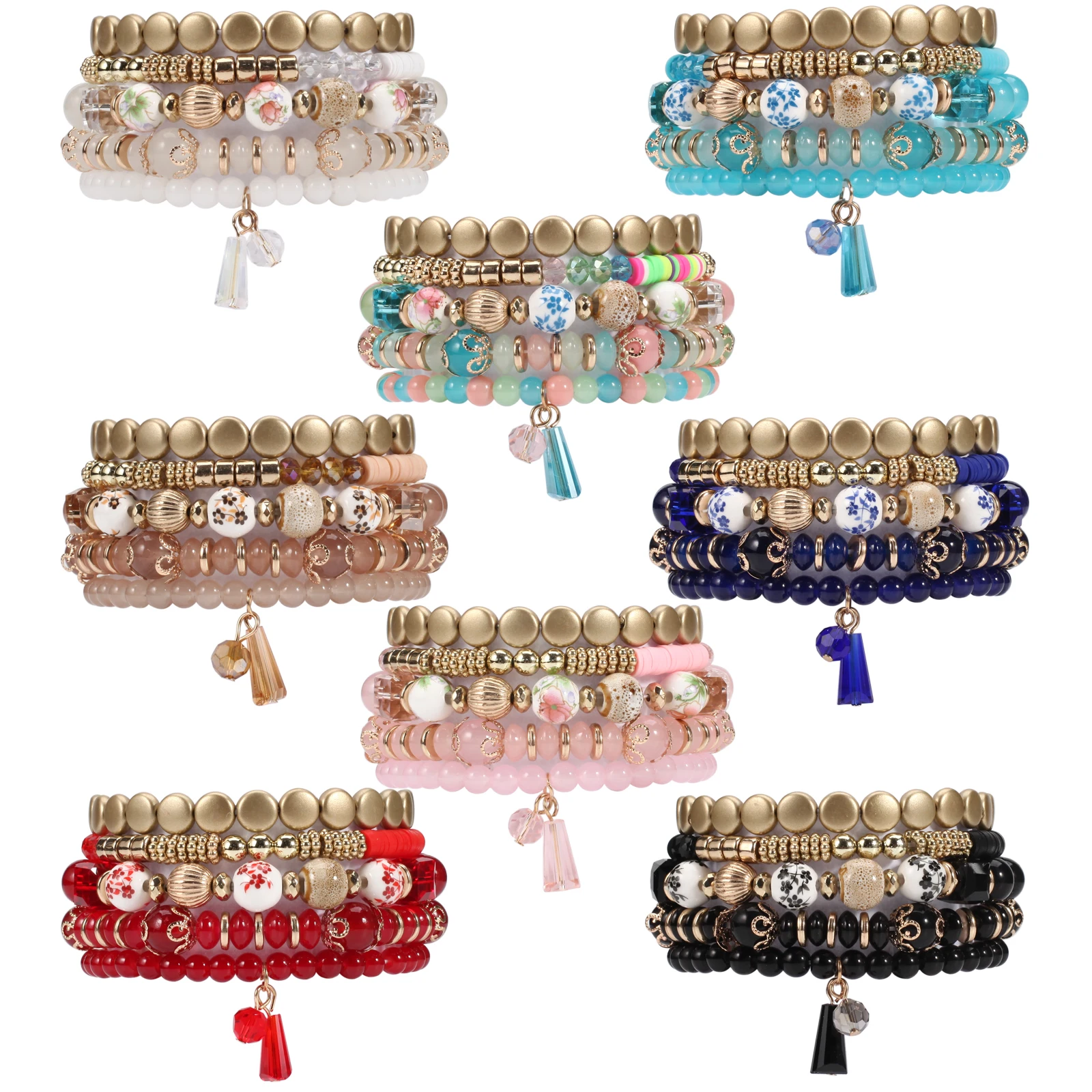 

Богемная искусственная цепь для женской стрейч