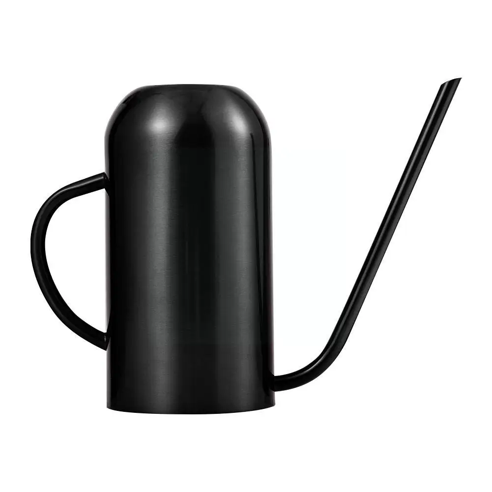 

Stainless Steel Watering Kettle Watering Can Long-mouthed Gardening Watering Pot Can 1500ML Small Watering Gift Plant Indoo J2U8