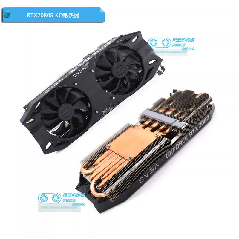 Фото Новый оригинальный радиатор-кулер для видеокарты EVGA RTX 2060 RTX 2070 RTX 2080 Super KO №1