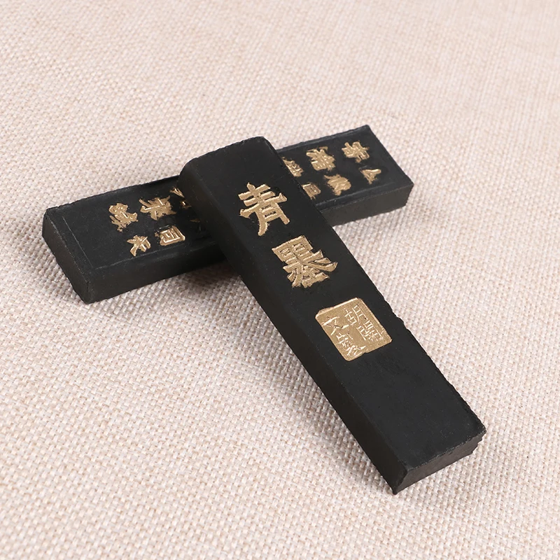 

Plum Blossom Ink Sticks Chinese Traditional Painting Practice Ink Block Calligraphy Writing Practicing Solid Pine-soot Ink Stick