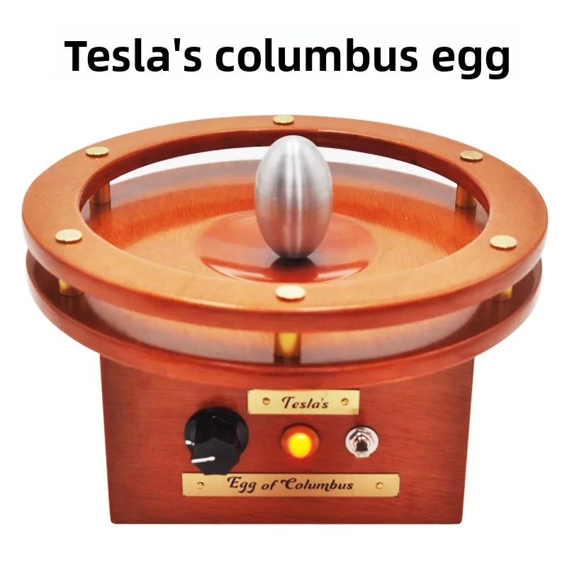 Фото Тесла Columbus Egg Вращающееся магнитное поле Электромагнитные учебные пособия Модель Научный эксперимент Модель игрушки №1