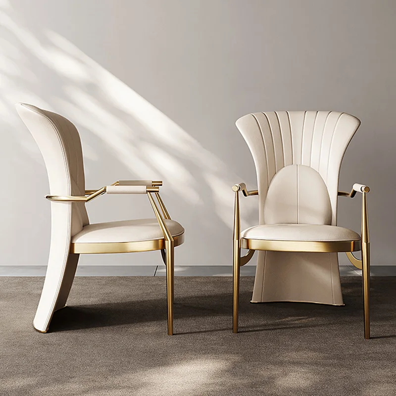 

Luxury Office Dining Chairs Nordic Salon Luxury Design Modern Outdoor Dining Chairs Accent Lounge Sillas Kitchen Furniture