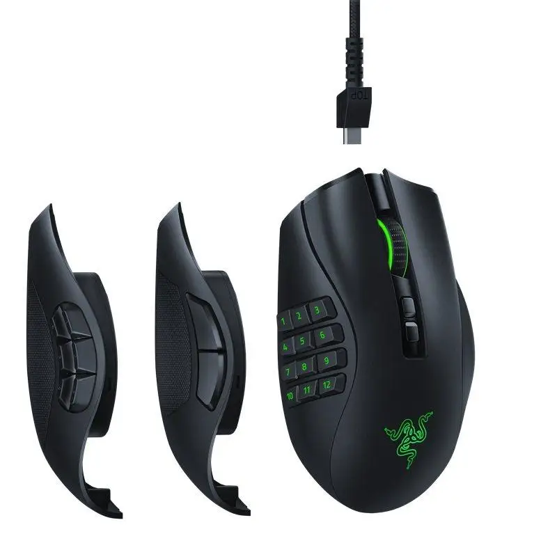 

Original Razer Naga Pro Wireless Gaming Mouse 20000 DPI 20 Programmable Buttons Mouse