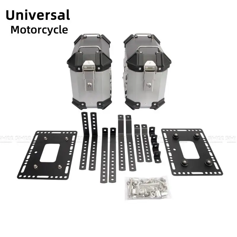 Универсальный багажник мотоцикла 18 л задняя верхняя коробка боковой чемодан для