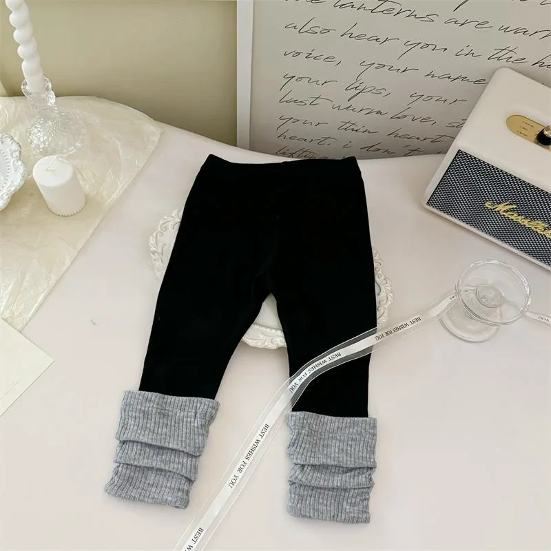 Осень 2024 Детский свитер для девочек хлопковое вязаное пальто маленьких с