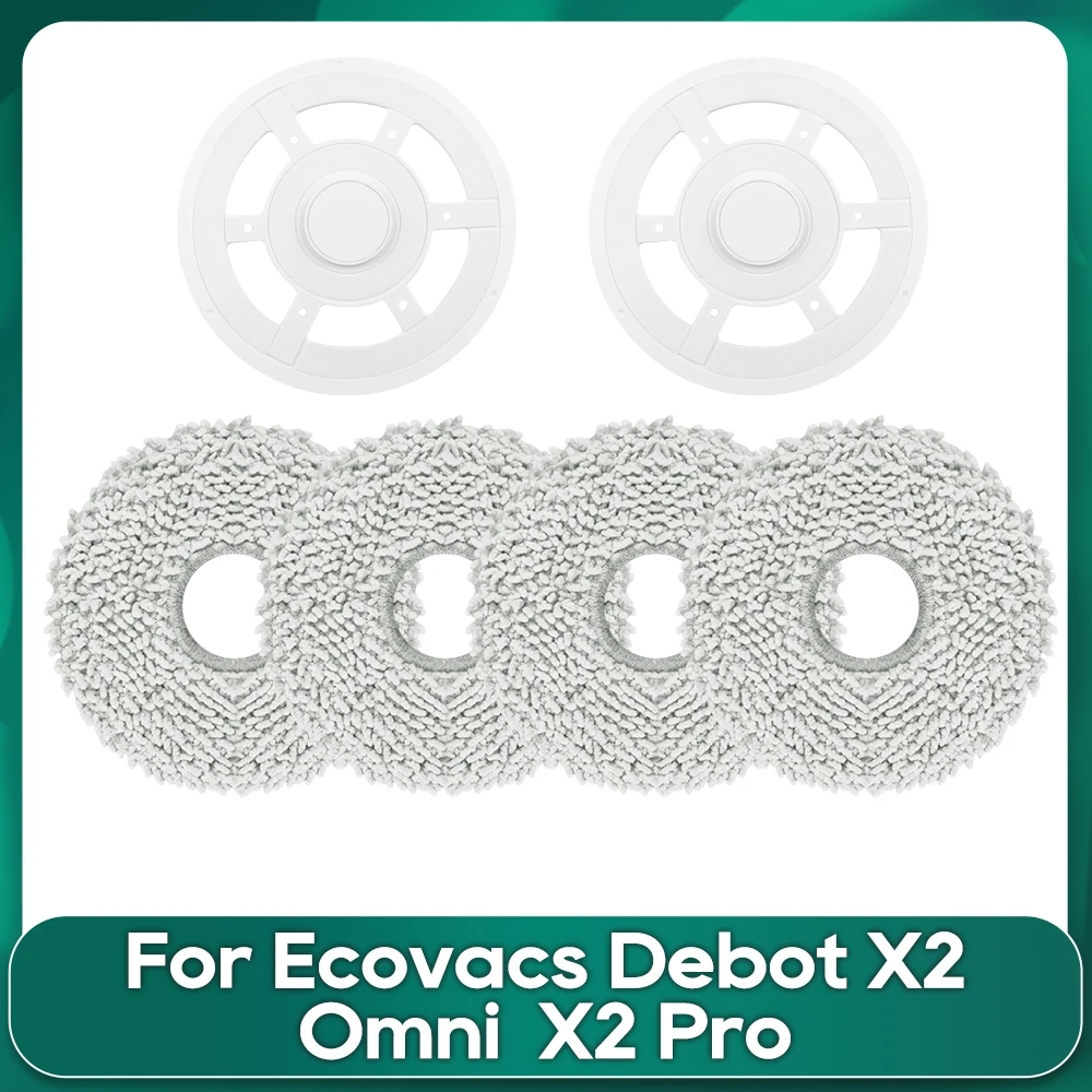 

Compatible For Ecovacs X2 / X2 Pro / X2 OMNI / DEX86 Robot Vacuums Cloths Rag Mop Holder Stand Spare Part Accessory