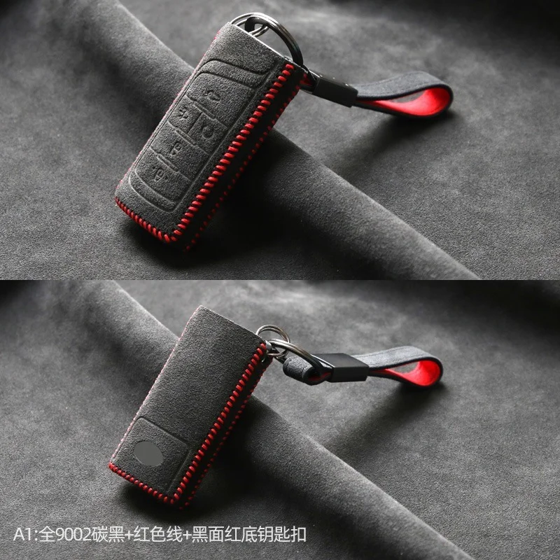 

customized High-quality Alcantara Suede Key Chains Key Case Key Cover For GGAC Motor GS4 GS8/GS5/GS3/GM6/GM8/GA4/GA6