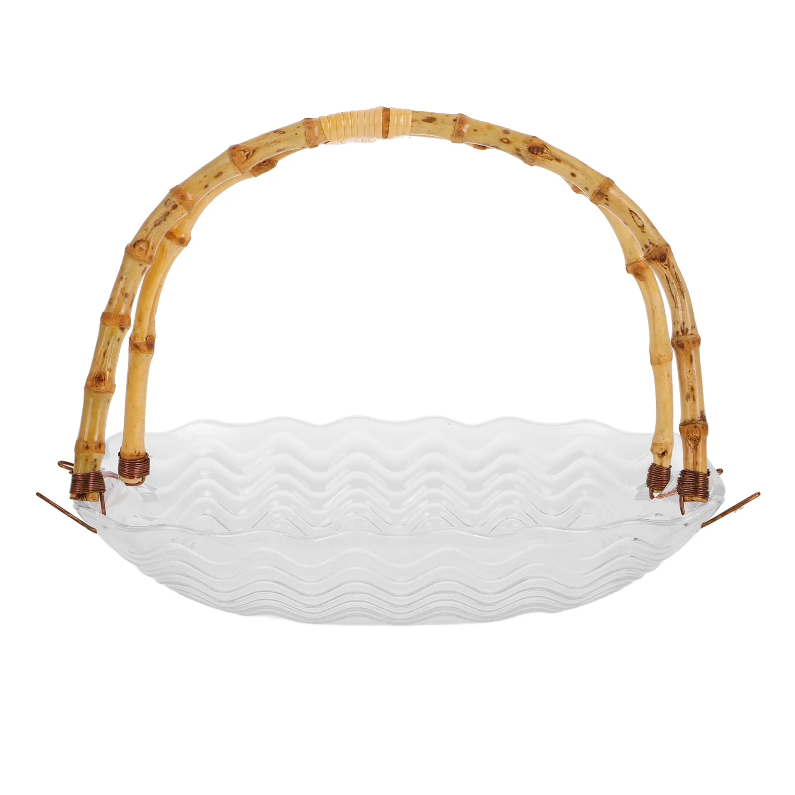 Пластиковая тарелка с фруктами большая сервировочная миска органайзер для