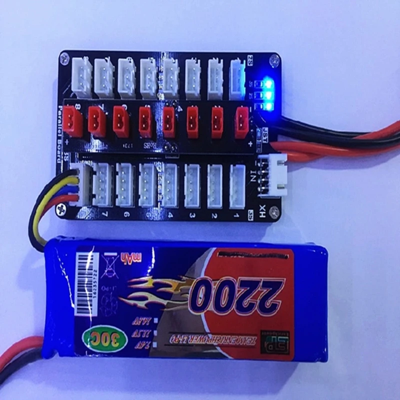 Удобная безопасная плата параллельной зарядки с разъемом XT30 для балансного