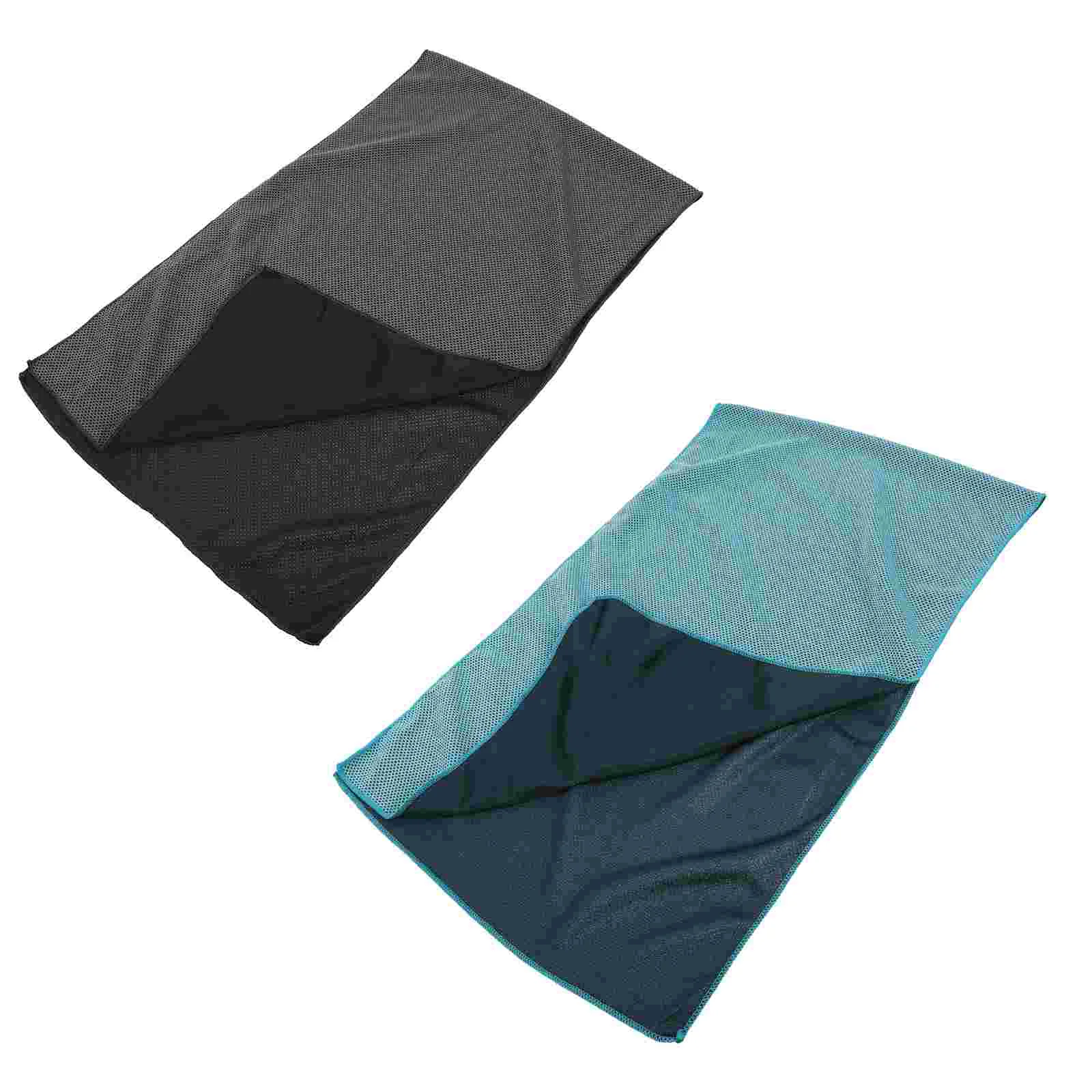 

2 Pcs Bottled Gym Towels Sports Cool Towel Workout Sweat Towel Fast Drying Towel