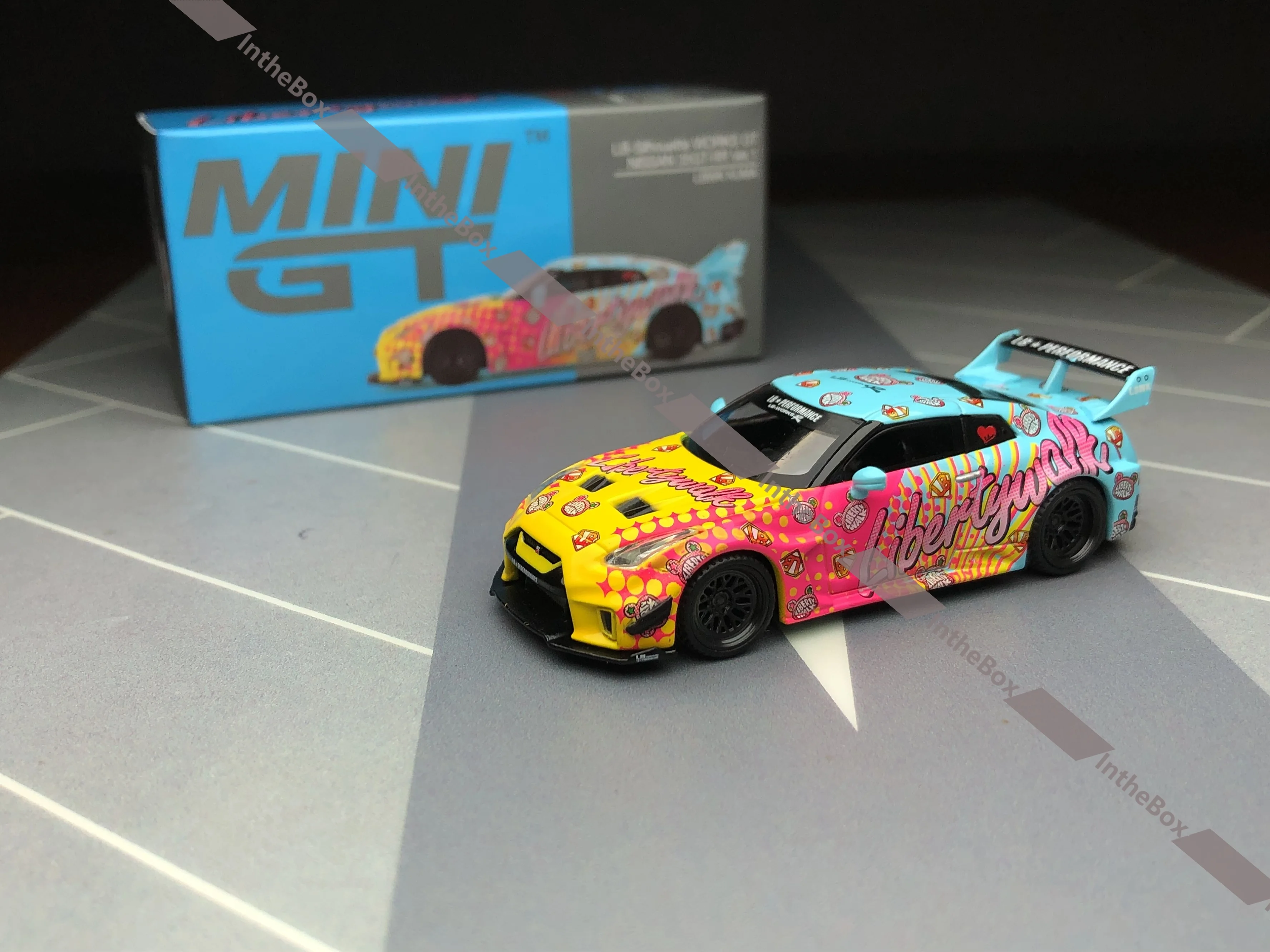 OCT 2024 Mini GT # 742 LB-Silhouette WORKS 35GT-RR Ver.1 LBWK KUMA R35 НОВАЯ коллекция автомобилей Limited Edito