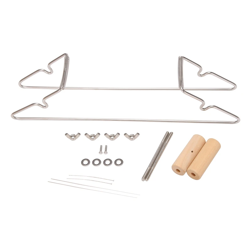 

Simple Diy Knitting Machine Metal Bead Loom Kit Jewelry Loom For Weaving Necklace Bracelet Diy Crafts