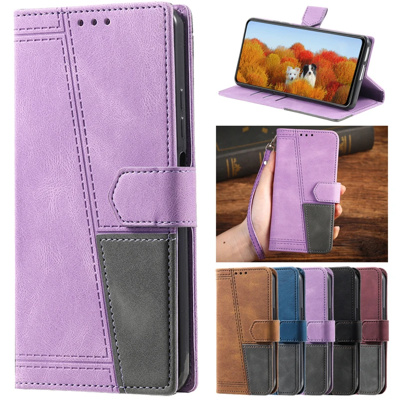 

Чехол Vivo Y21, кожаный флип-кошелек в стиле ретро, чехол с подставкой для VIVO Y 21, Y33S, Y20, V21, Y72, Φ X60 Pro, чехол с отделением для карт, Обложка