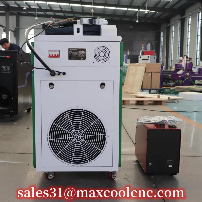 Лазерный сварочный аппарат 3000 Вт двухпроводной прочная обшивка поверхность