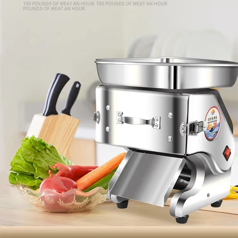 Автоматическая машина для резки мяса нарезка измельчение кубиками коммерческая