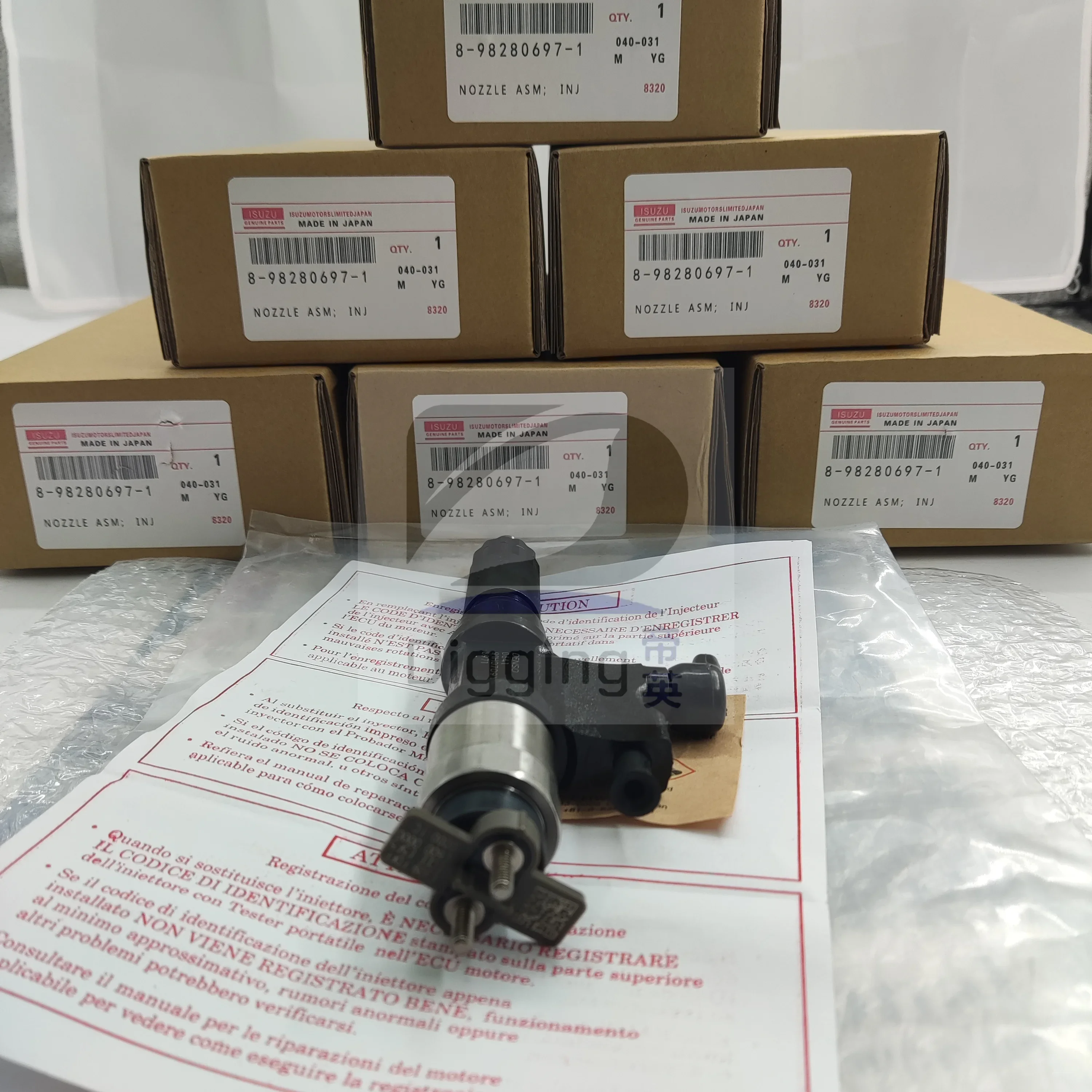 4HK1 инжектор общей топливной магистрали 17/927700 332/G6714 для JS200 JS 260 JS360 095000-8902 8973297032