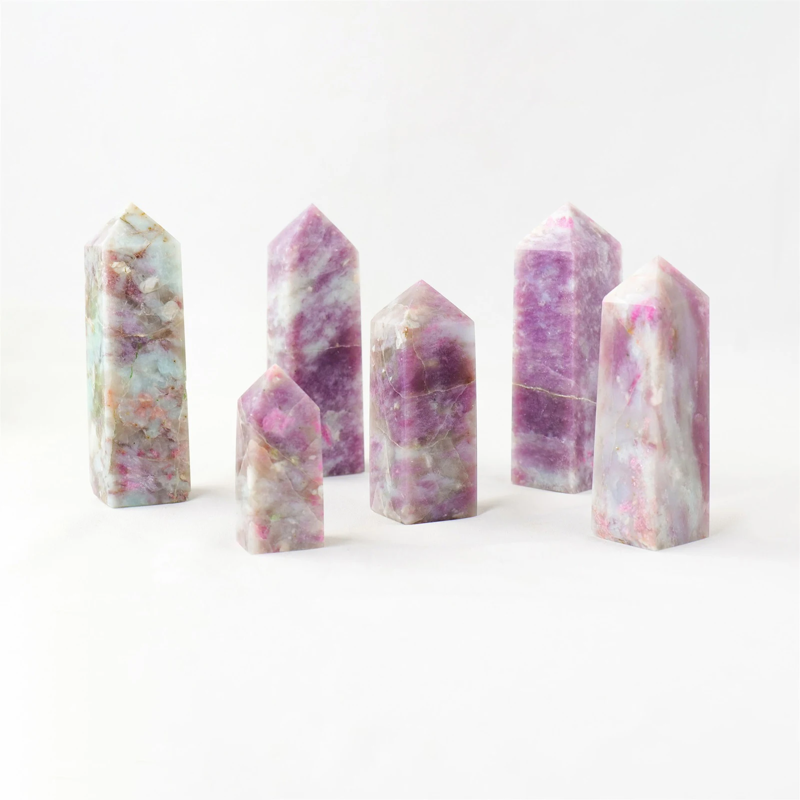 

Сливовый Турмалин Хрустальная палочка натуральный кварц драгоценный камень хрустальная колонна обелиск башня камни для рейки точечная кв...