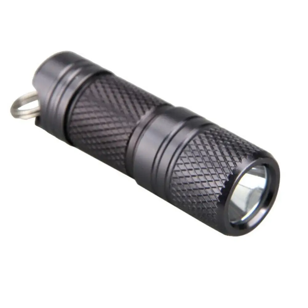 

Aluminum Alloy Rechargeable Mini Flashlight 100 Lumens Usb Powered Keychain Torch Light Outdoor Emergency Lighting Lamp