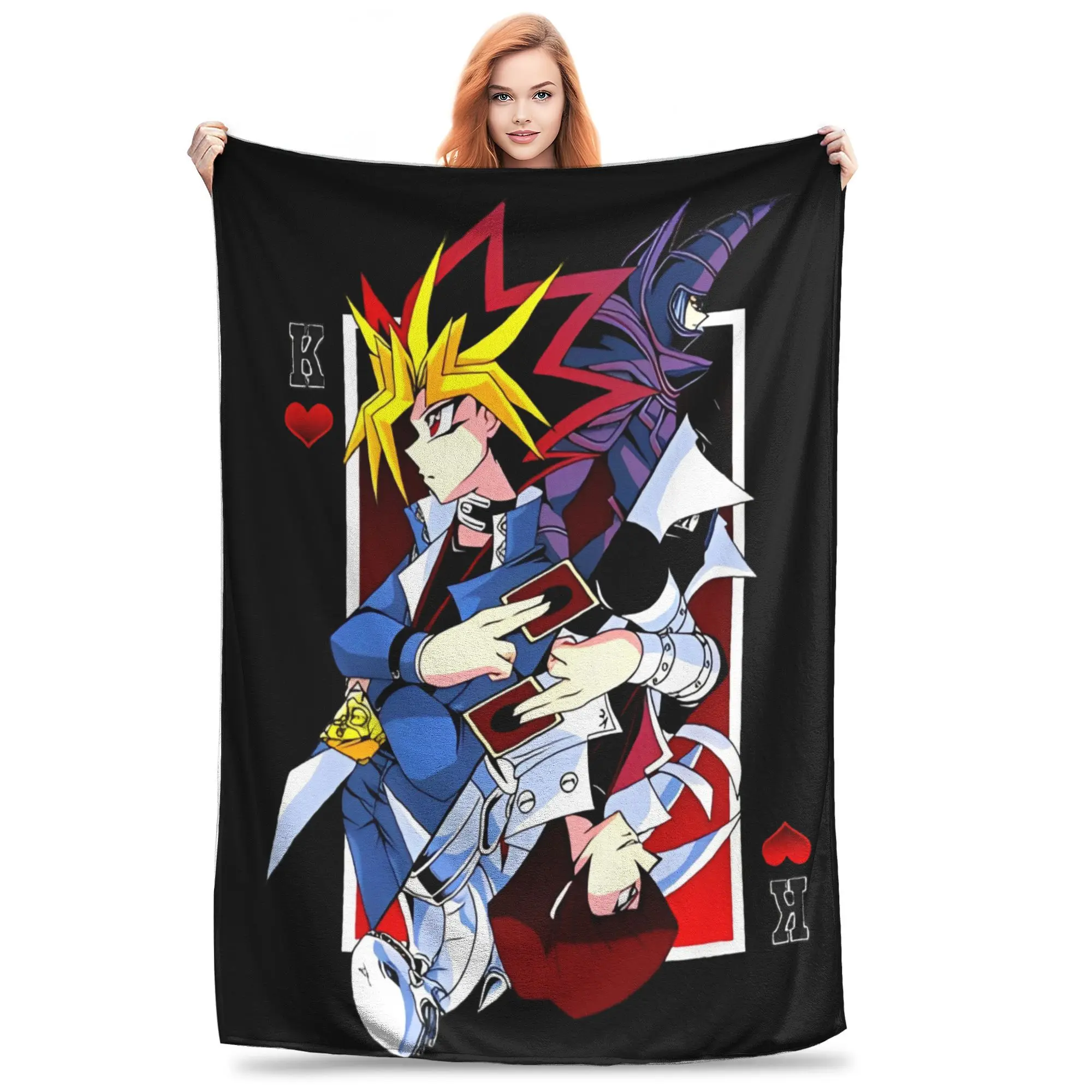 Yu Gi Oh Kings of Games аниме фланелевые одеяла креативные пледы для дома 200x150 см ковер